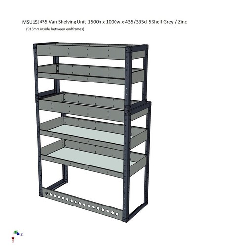 Metrax van racking shelving - metrax,