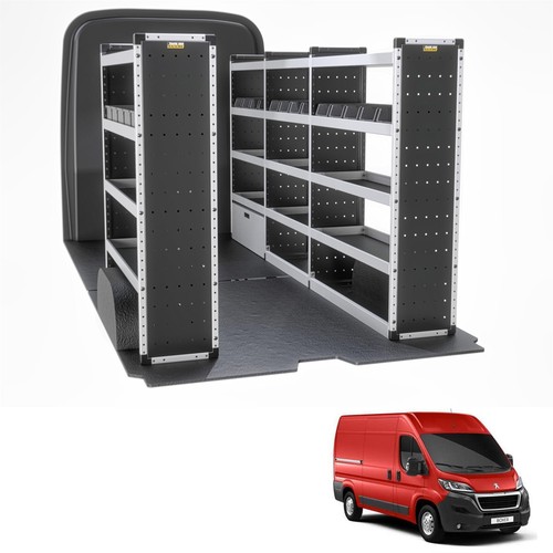 Peugeot boxer van - peugeot, racking