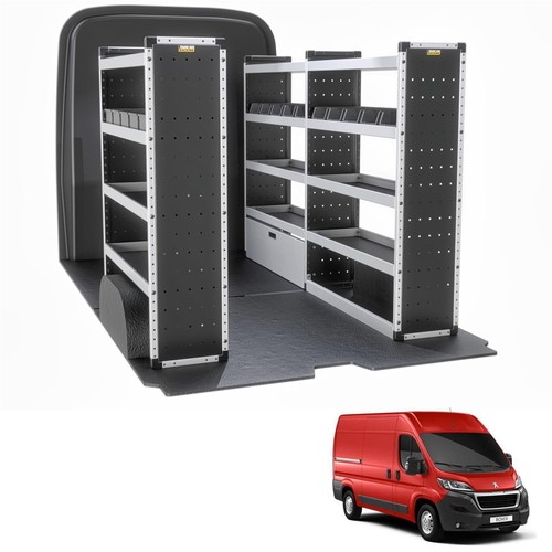 Peugeot boxer van racking - van,