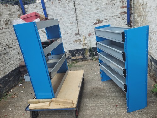 Metal van racking work - racking,