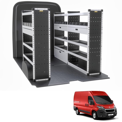 Peugeot boxer van racking - peugeot,